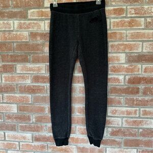Roots Joggers Sweatpants Charcoal Gray Women’s Size XS Slim